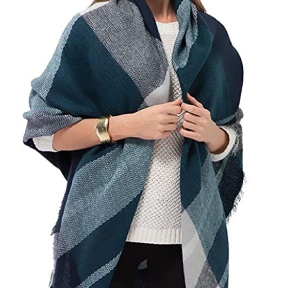 Plaid Scarf  - Picture 1 of 5
